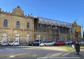 La antigua estación de tren de Huelva