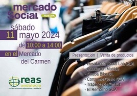 Entidades de economía alternativa participan este sábado en una nueva edición del Mercado Social de Huelva
