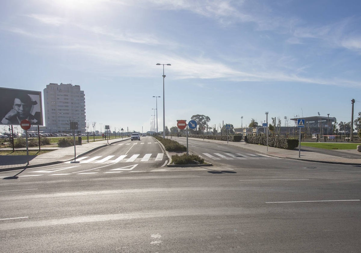 Vista genera del Ensanche Sur, donde se construirá una residencia de mayores