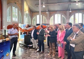 El Puerto muestra sesenta años de carrera espacial española en Huelva: la historia del INTA a través de satélites, cohetes y drones