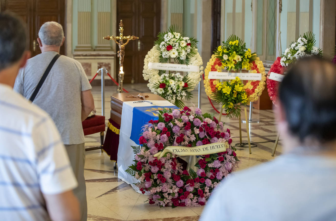 Huelva despide a La Moni, en imágenes