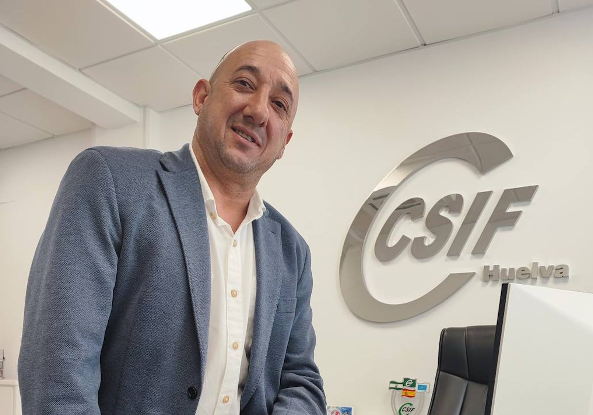 Juan Manuel Quilón aspira a ser reelegido como presidente de CSIF Huelva