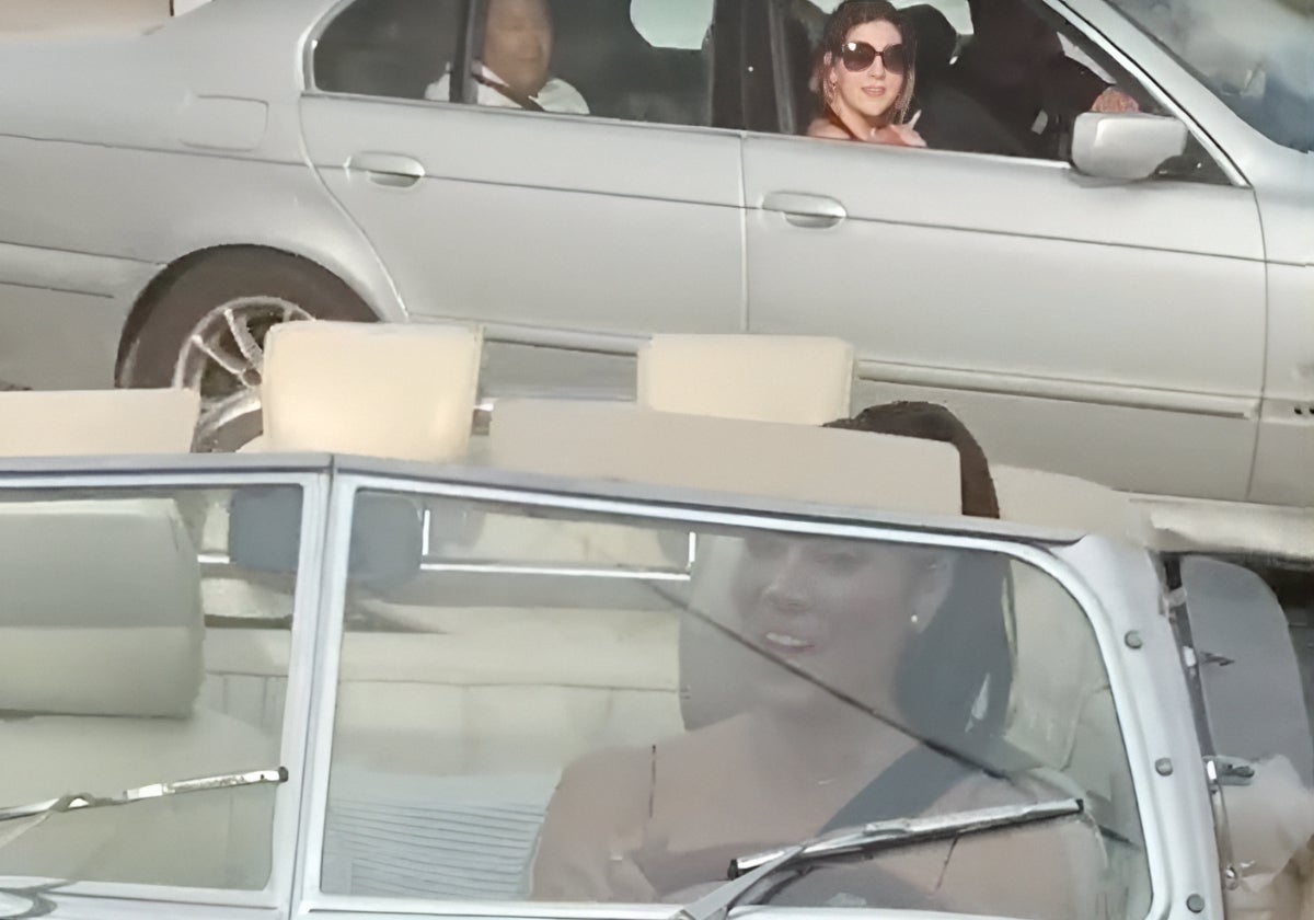 La presentadora en la popular barriada onubense