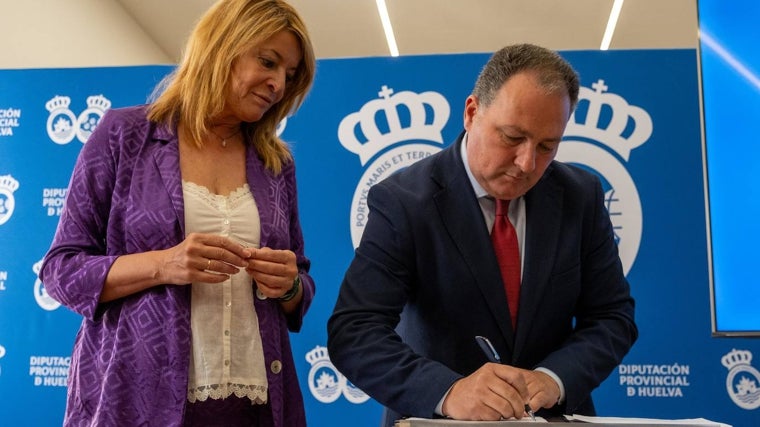 Ayuntamiento y Diputación han firmado hoy el convenio