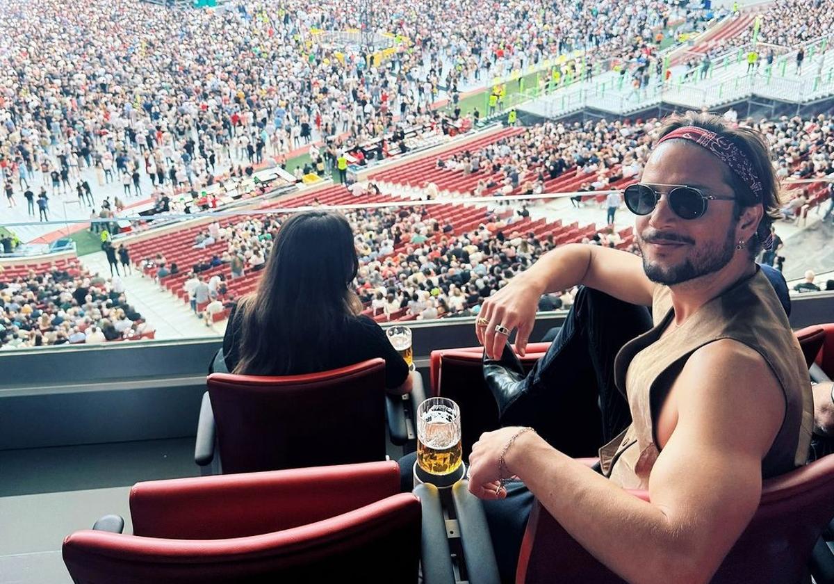 Manuel Carrasco en el Concierto de Bruce Springsteen