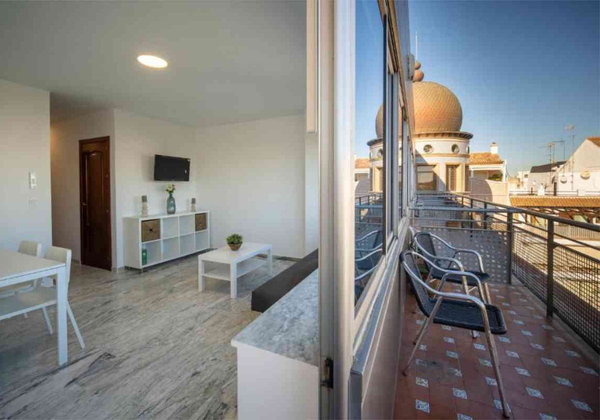 Apartamento turístico en la Plaza de las Monjas de Huelva