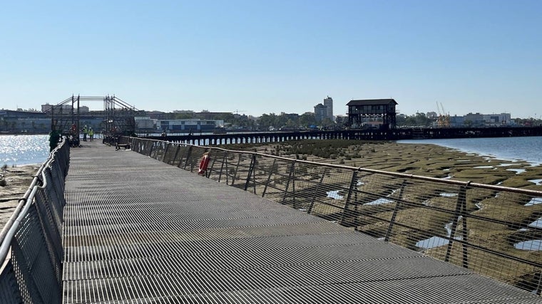 La restauración del Muelle de Tharsis concluirá antes de que culmine el año