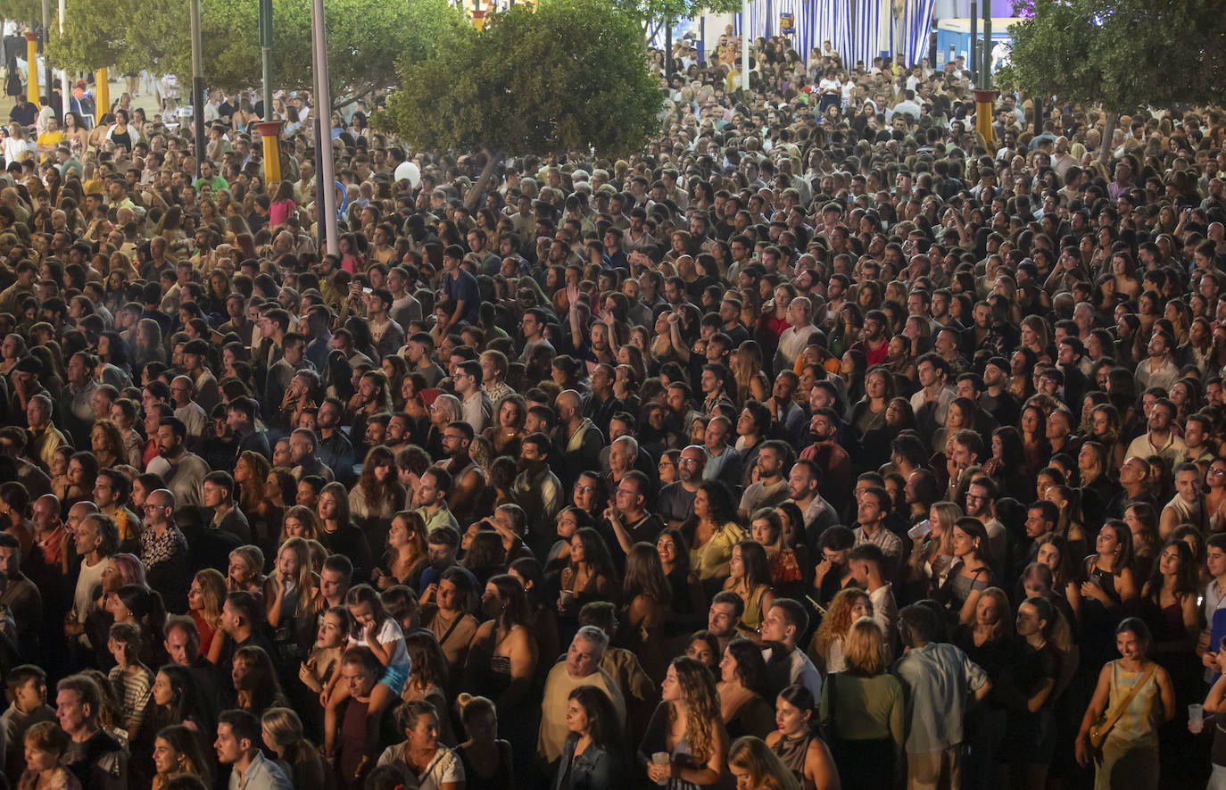 El ambiente de la noche del sábado en las Colombinas 2024, en imágenes