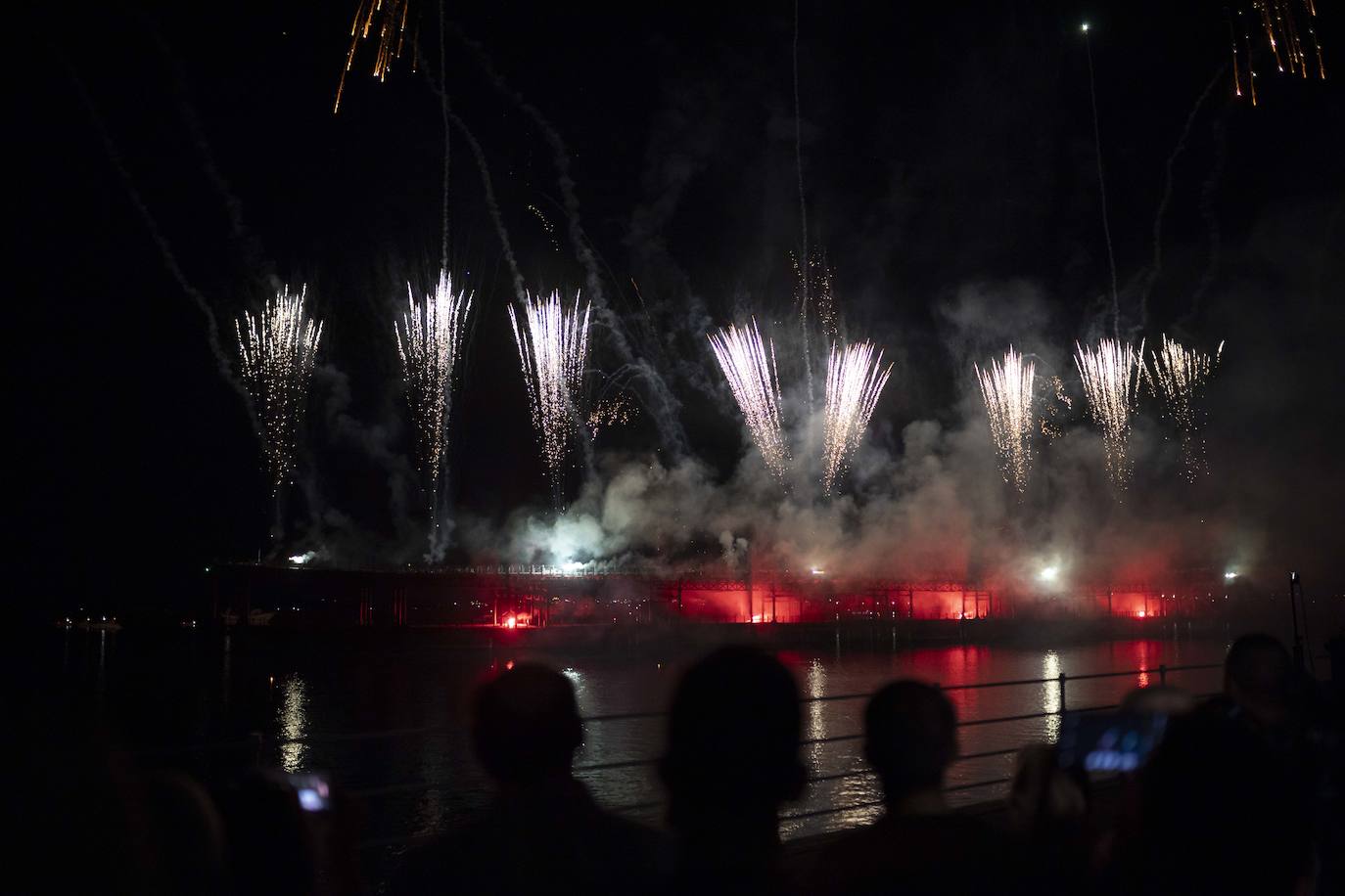 El ambiente de la noche del domingo en las Colombinas 2024, en imágenes