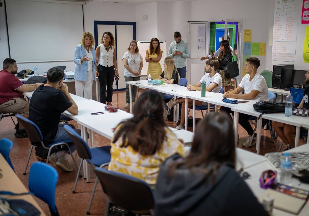Visita a las aulas de formadores turísticos