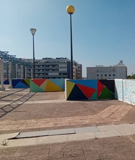 Imagen secundaria 2 - Nueva intervención artística en la plaza del Titán de Huelva