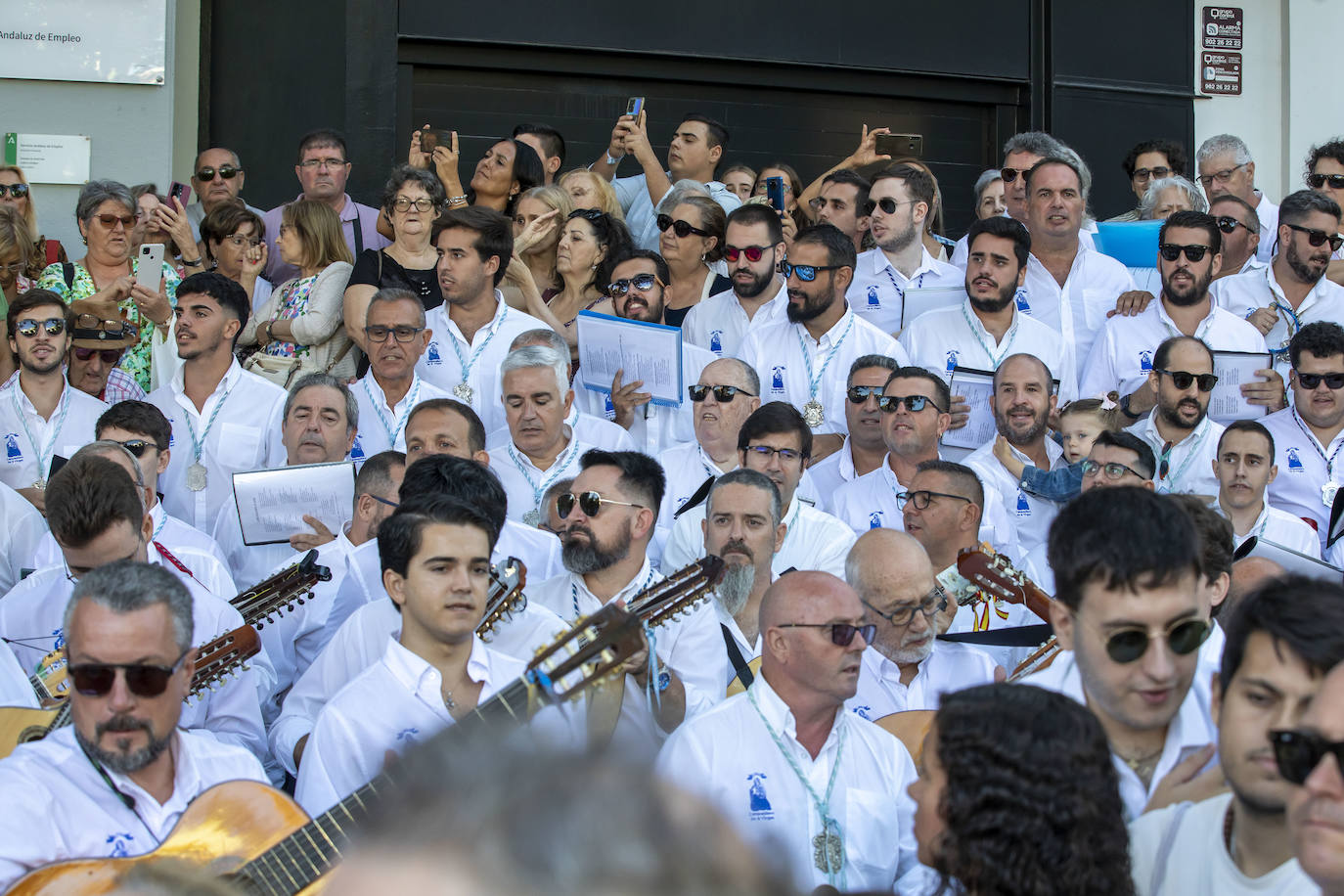 Todas las imágenes de la bajada de la Virgen de la Cinta 2024