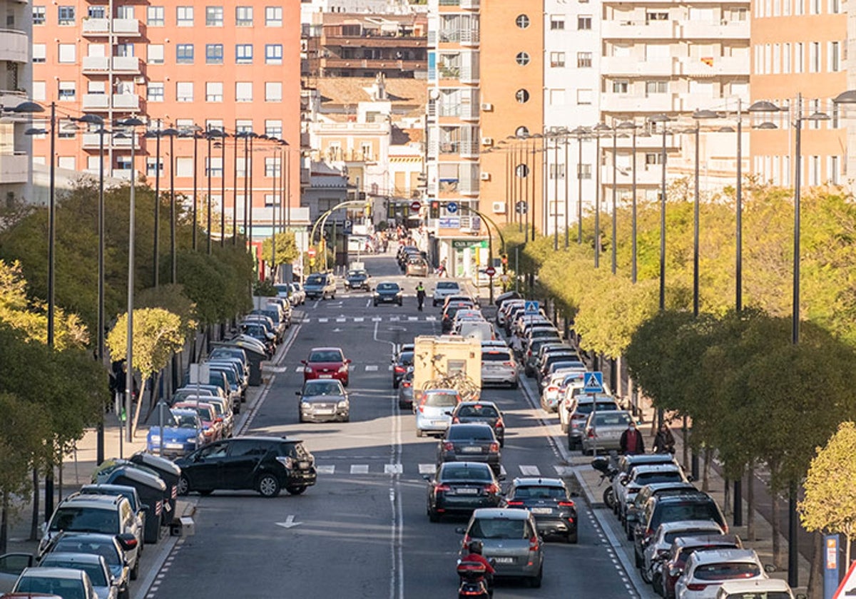 Avenida de la Ría de la capital onubense