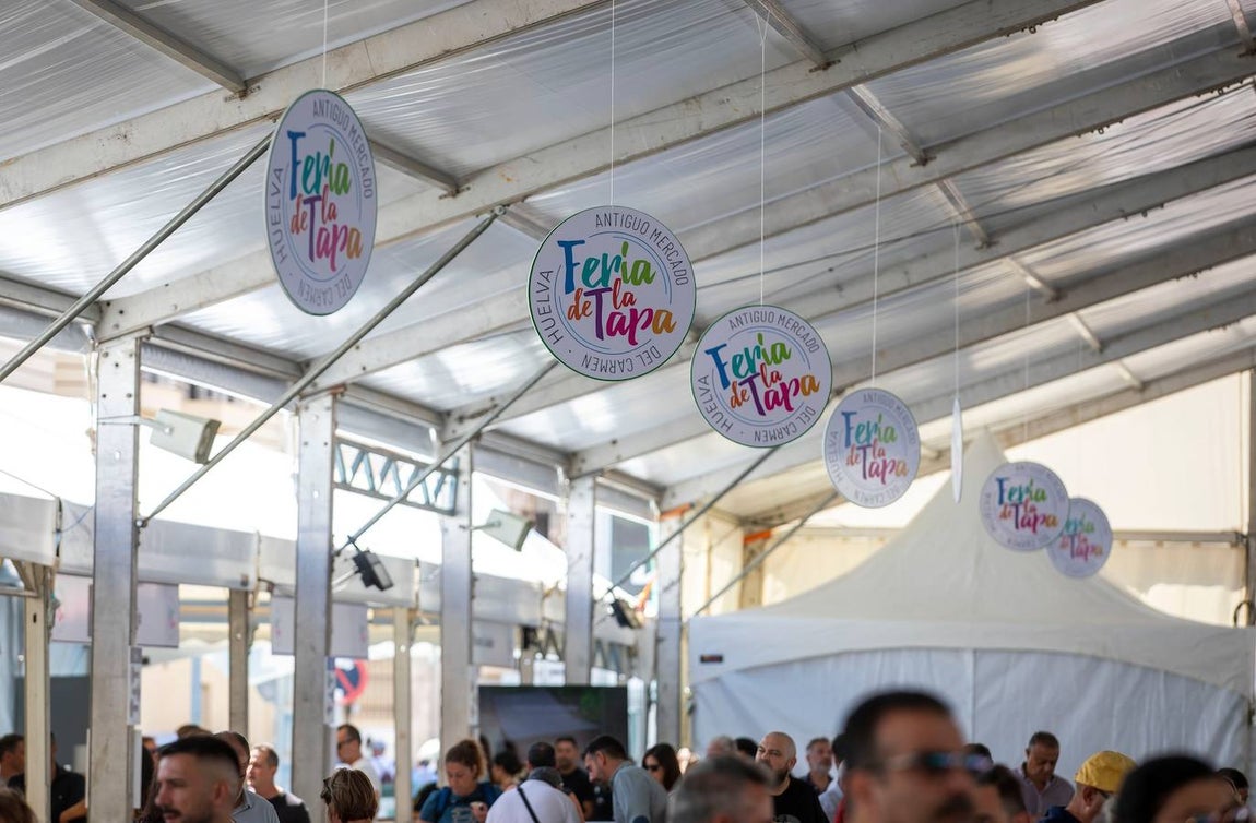 Las imágenes del primer día de la Feria de la Tapa de Huelva 2024