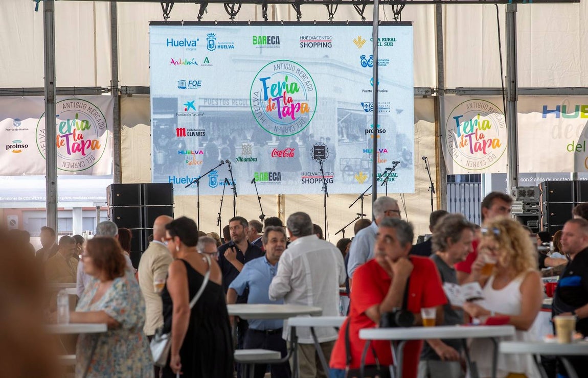 Las imágenes del primer día de la Feria de la Tapa de Huelva 2024