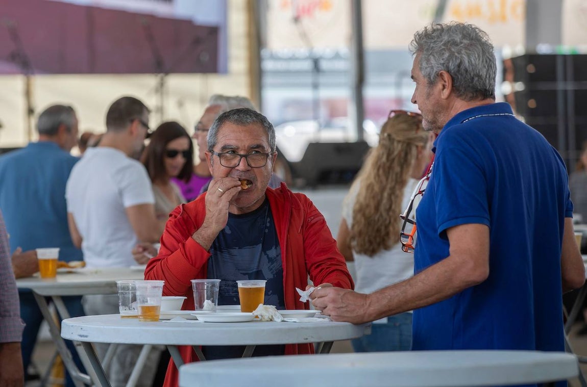 Las imágenes del primer día de la Feria de la Tapa de Huelva 2024