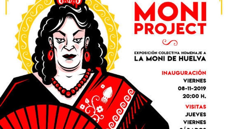 Cartel de la exposición La Moni Project