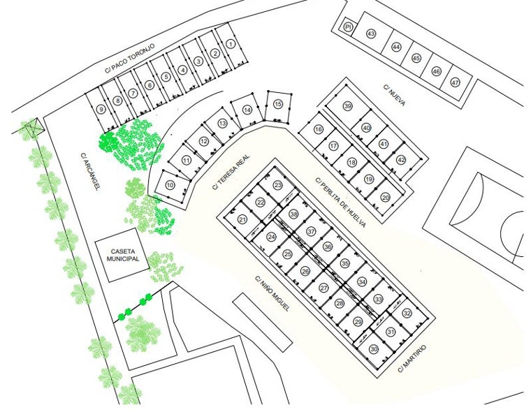 Plano de la Feria del Caballo de 2024