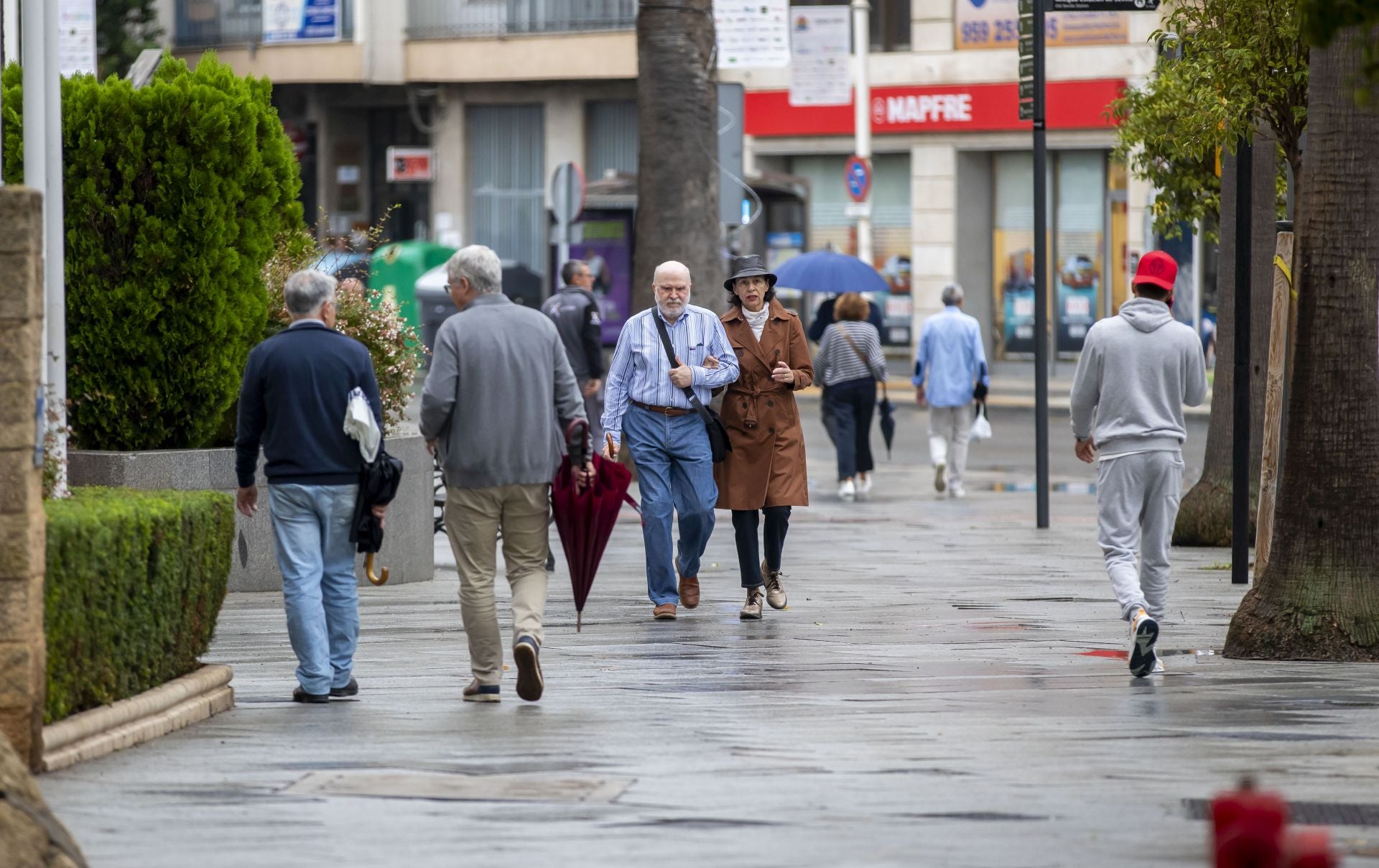 Las imágenes del temporal en Huelva