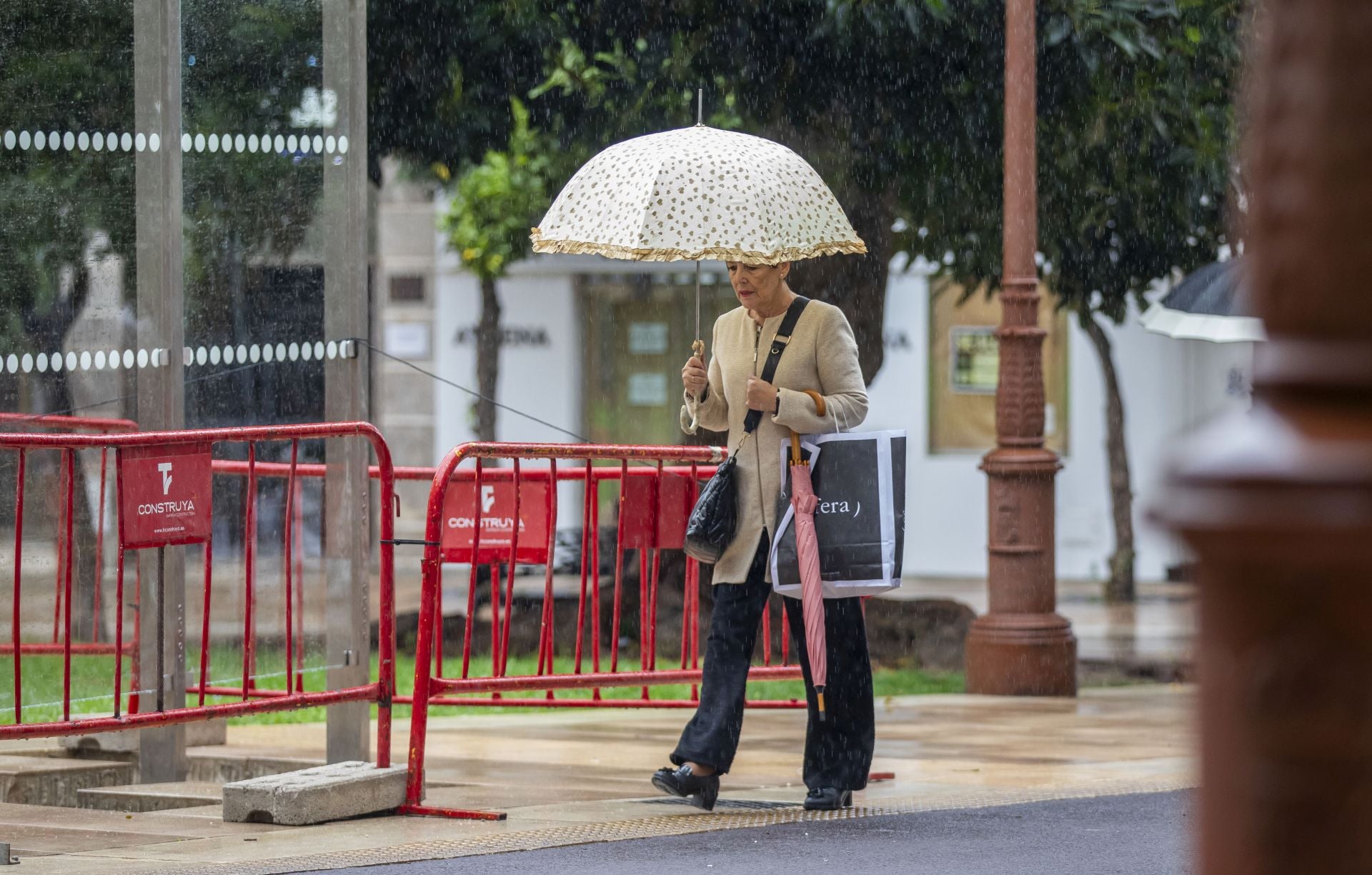 Las imágenes del temporal en Huelva