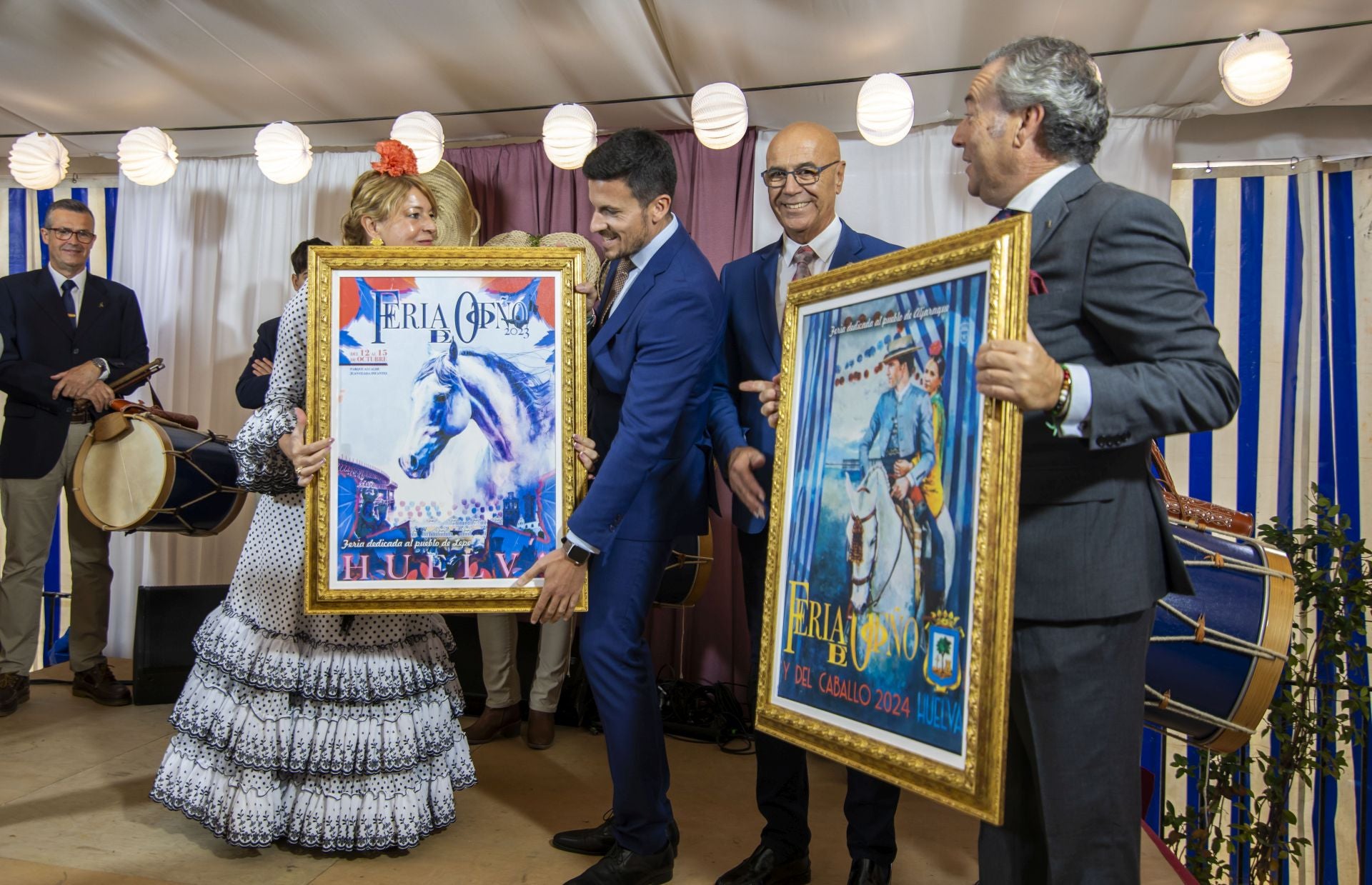 La inauguración de la Feria del Caballo de Huelva, en imágenes