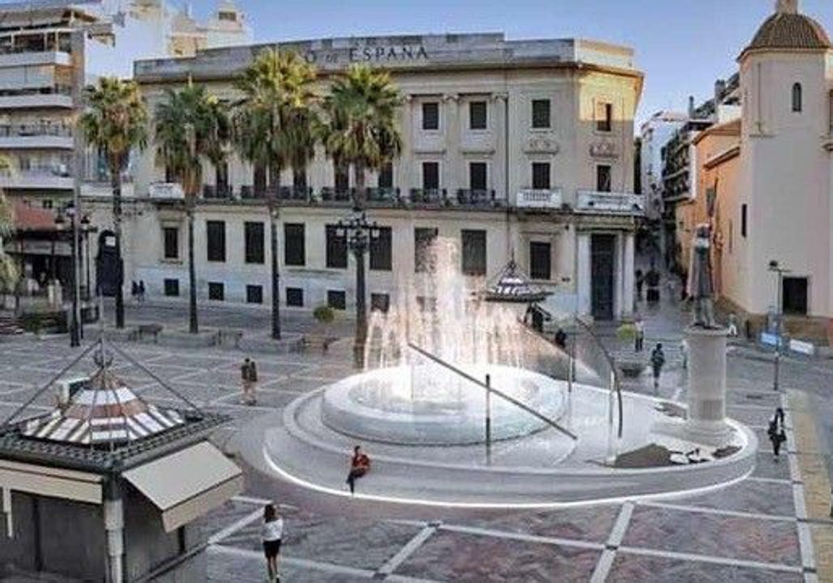 La Plaza de las Monjas de Huelva capital