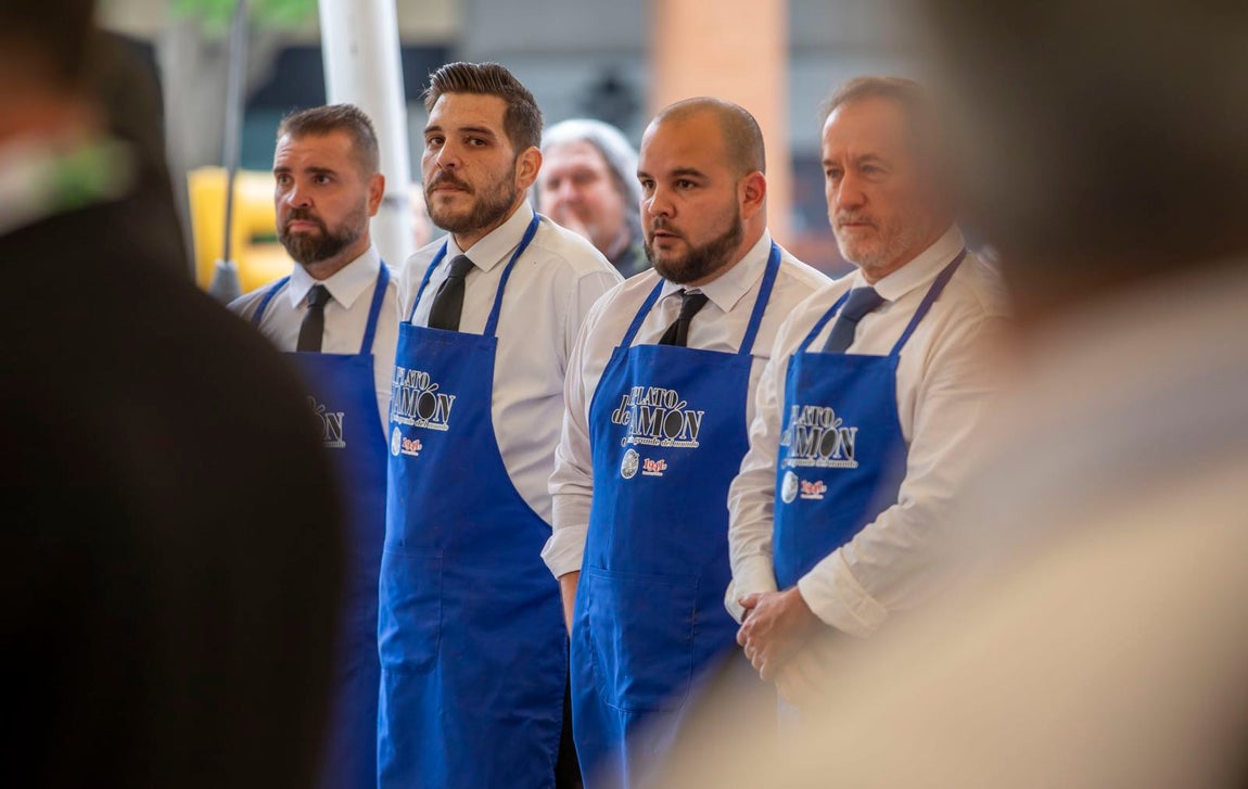 El récord al plato de jamón más grande del mundo, en imágenes