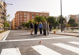 Reabren al tráfico la calle Granada de Huelva tras la última reforma