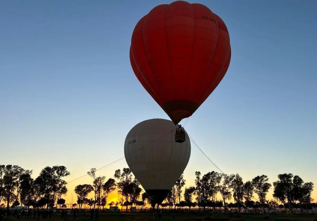 La subida al globo aerostático queda suspendida