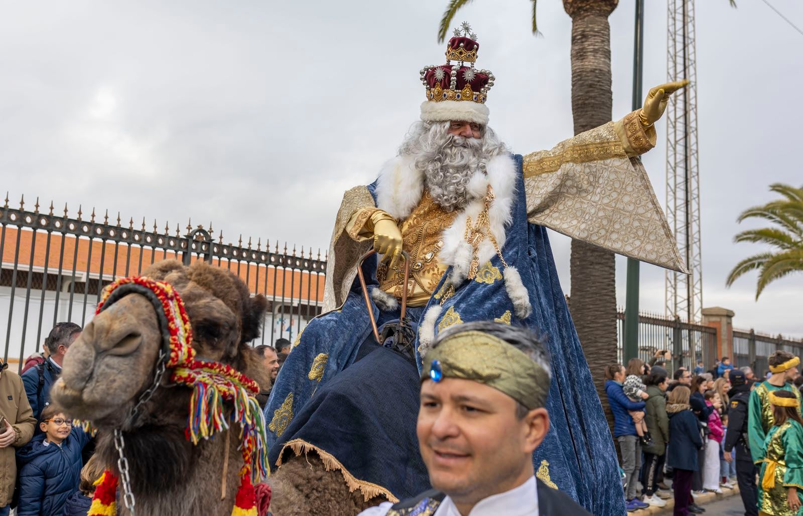 Las mejores imágenes de la llegada de los Reyes Magos a Huelva