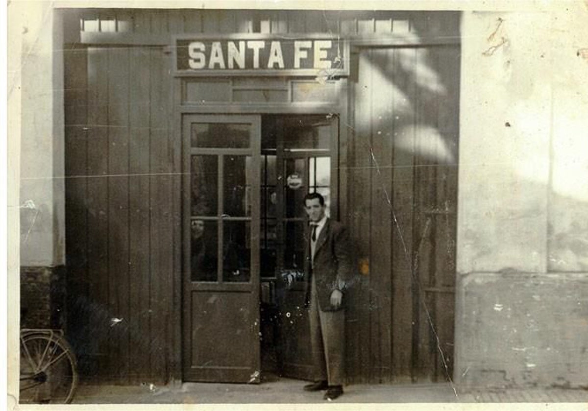 Bar de El Boni, en el Paseo Santa Fe