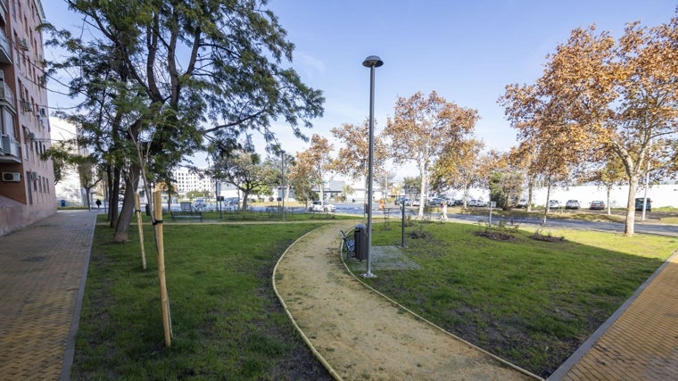 Plaza de las Amapolas, en El Torrejón