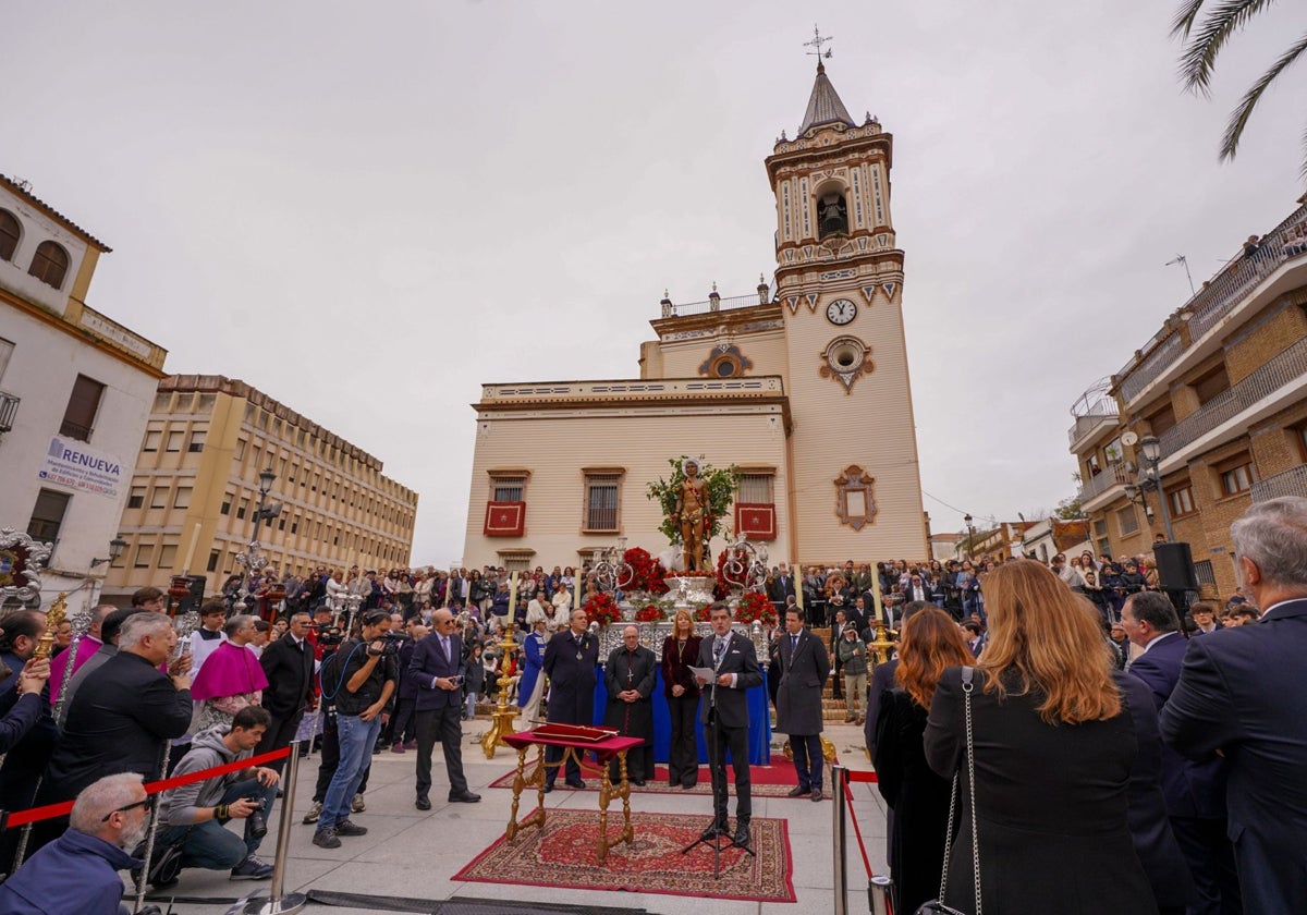 Acto solemne en la plaza de San Pedro