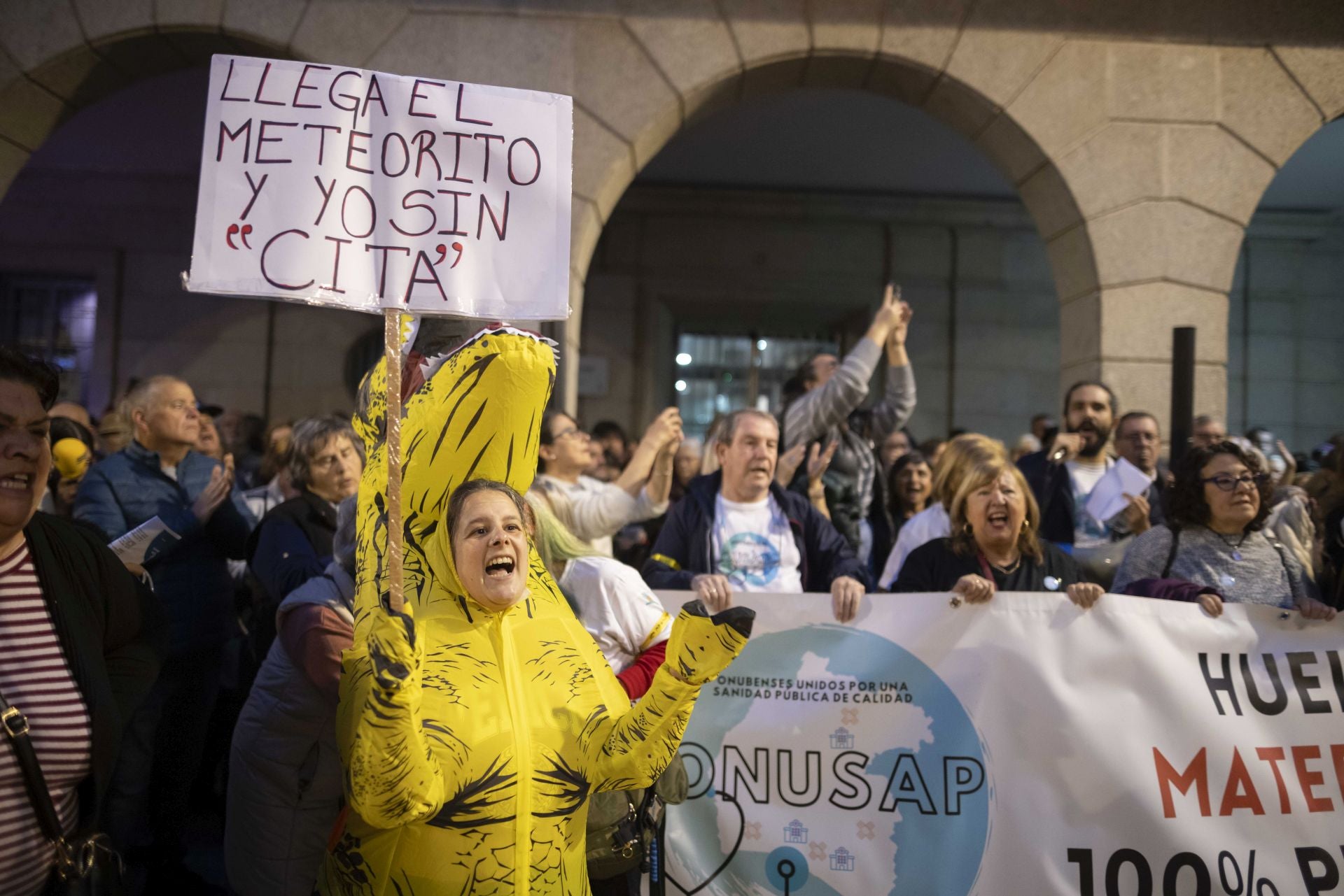 Todas las imágenes de la manifestación por la sanidad pública de Huelva