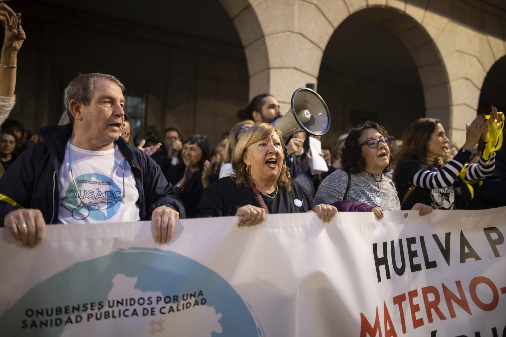 Todas las imágenes de la manifestación por la sanidad pública de Huelva