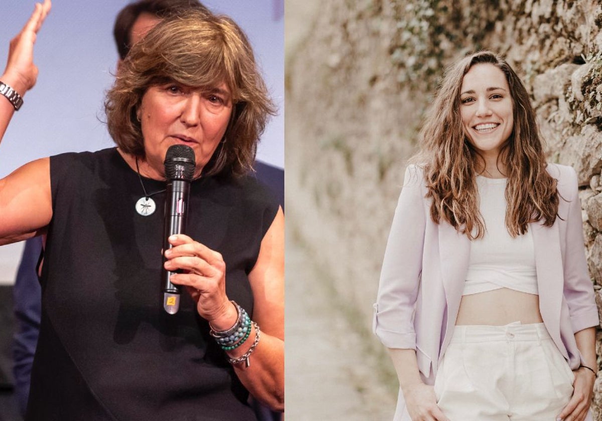 Remedios Malvárez y Sara Serrat