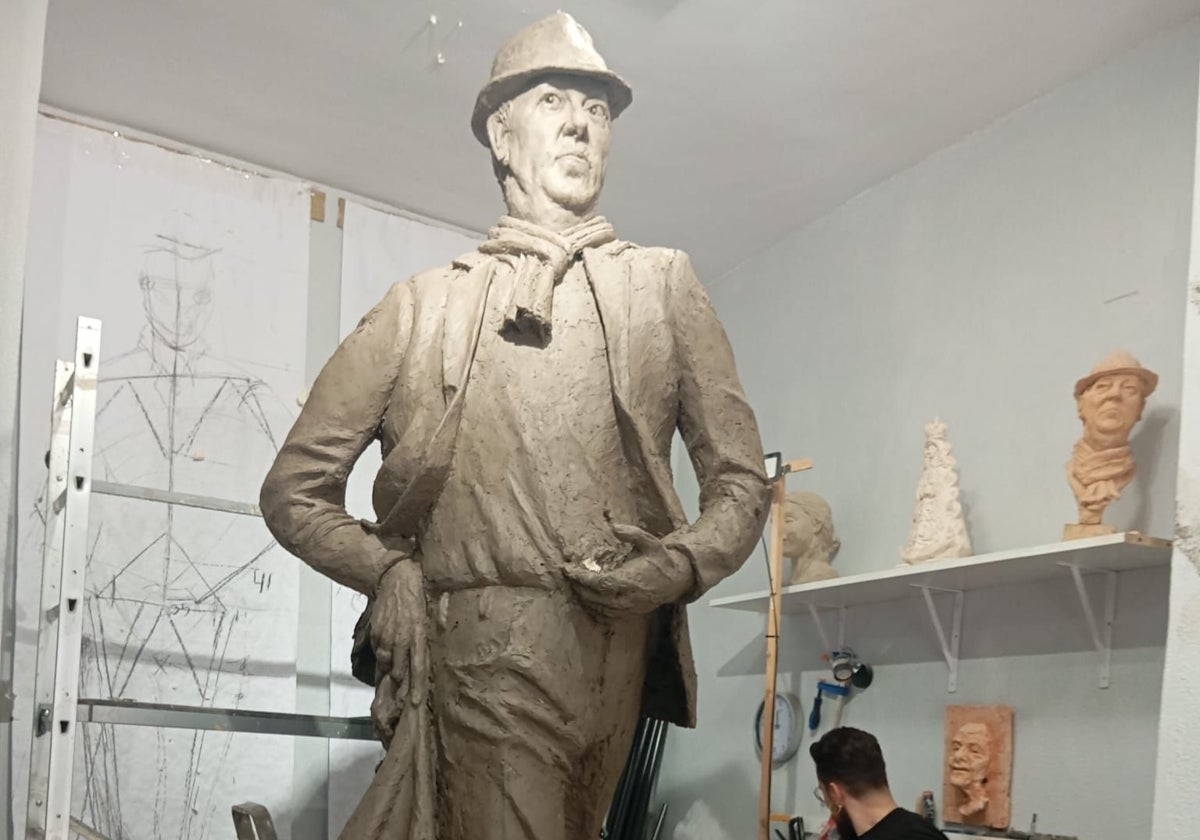 El monumento homenaje a La Moni