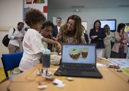 Inauguración 'oficial' del colegio 'Muelle del Tinto', en Pescadería