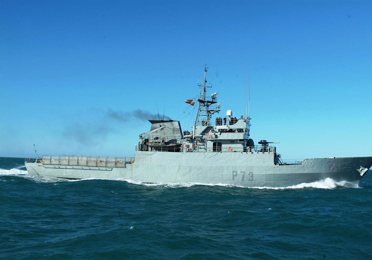 Buque vigía de la Armada española