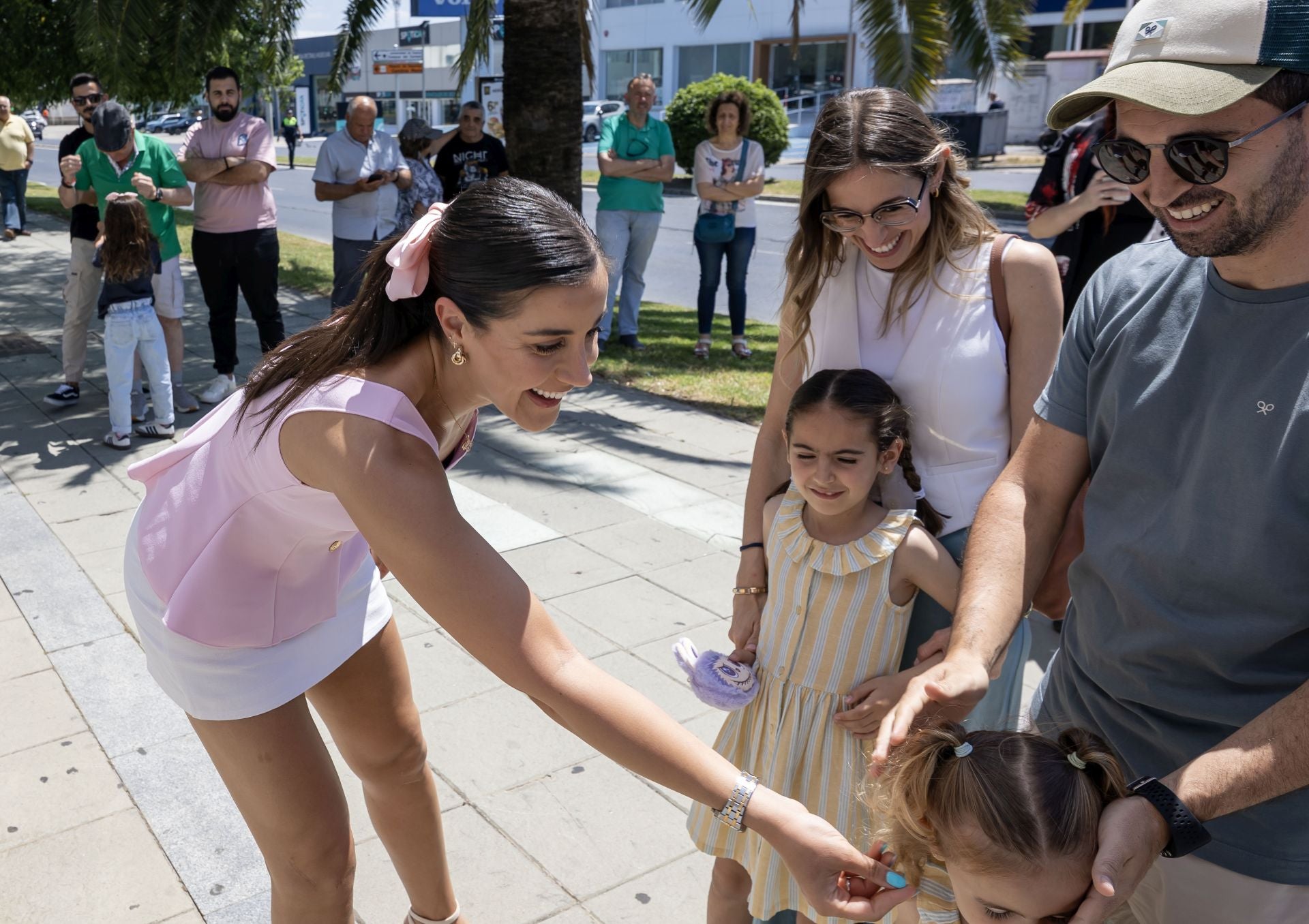 El mural de Carolina Marín, en imágenes
