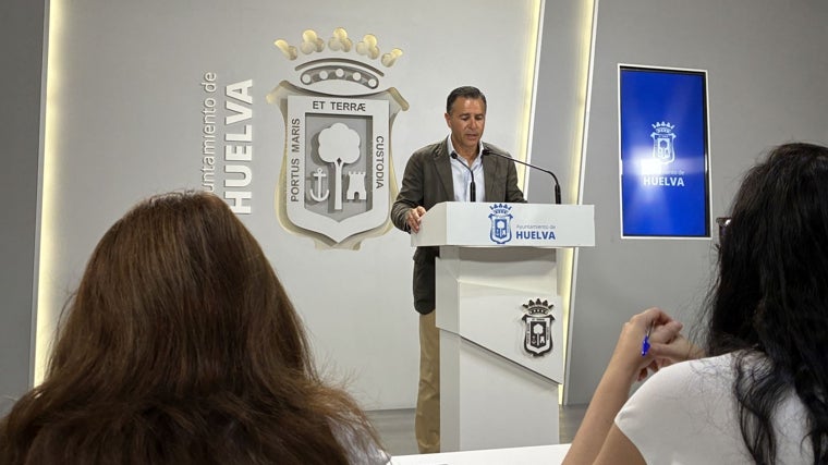 Felipe Arias, en rueda de prensa