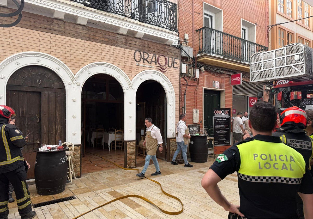 El restaurante Oraque ha tenido que ser desalojado