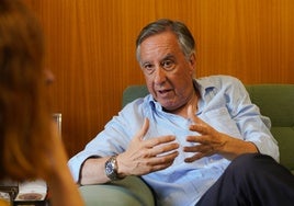 Un momento de la entrevista concedida por el fiscal jefe a Huelva24.