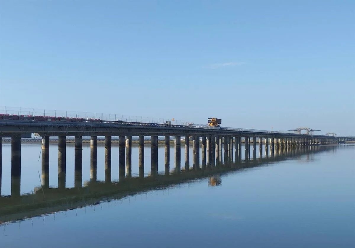 Vista del puente Sifón
