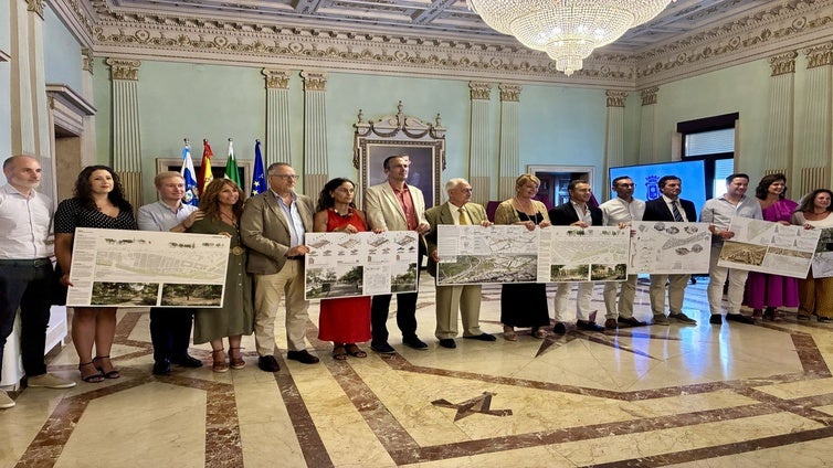 El proyecto 'Entre la ría y el riel' gana el concurso de ideas de la nueva Avenida Italia de Huelva
