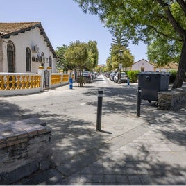 Acceso en el que se quiere reconstruir la antigua puerta de carruajes