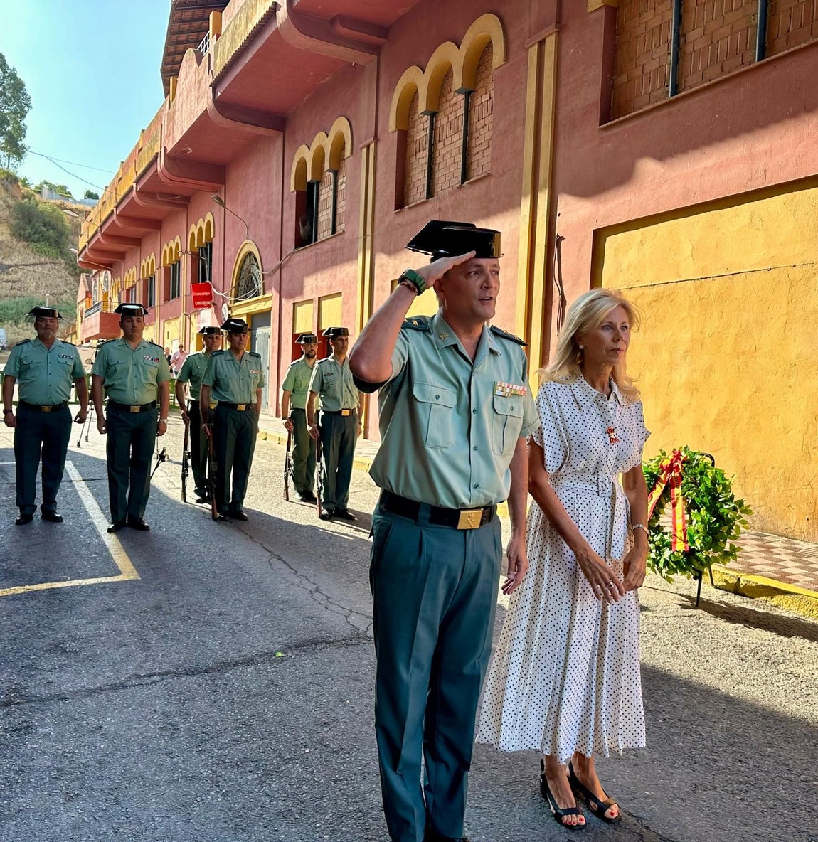 El homenaje de la Guardia Civil de Huelva a los agentes víctimas de terrorismo, en imágenes