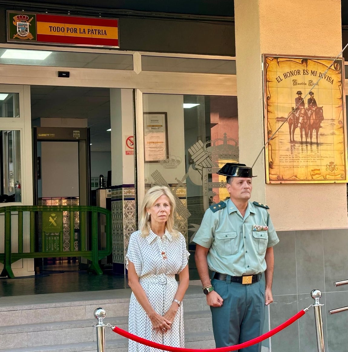 El homenaje de la Guardia Civil de Huelva a los agentes víctimas de terrorismo, en imágenes