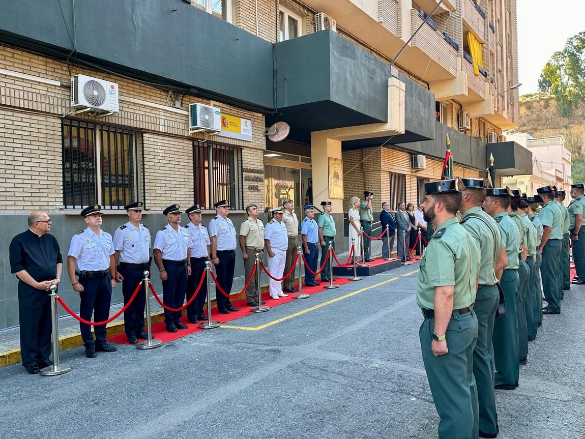El homenaje de la Guardia Civil de Huelva a los agentes víctimas de terrorismo, en imágenes