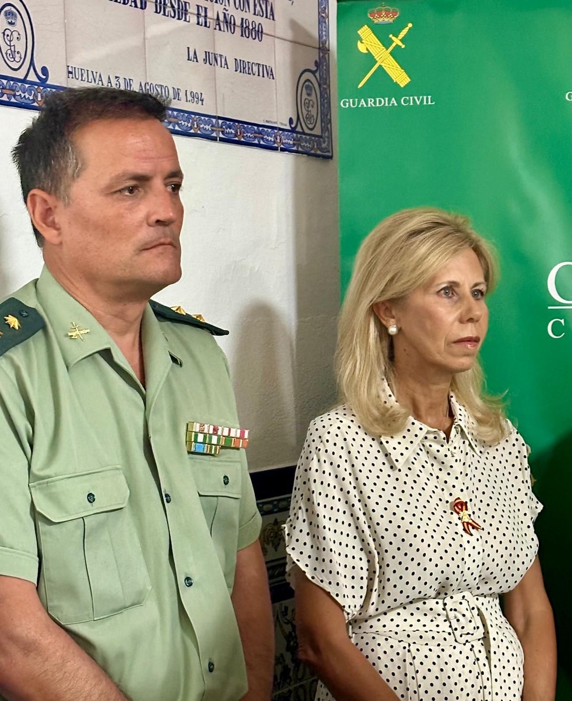 El homenaje de la Guardia Civil de Huelva a los agentes víctimas de terrorismo, en imágenes